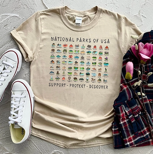 national park T shirt - rv gift ideas