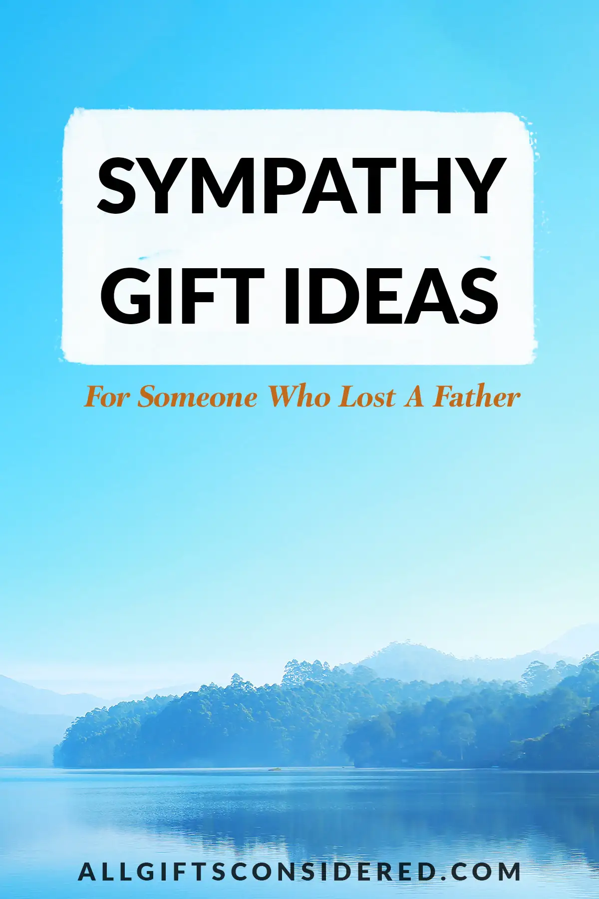 sympathy gifts for loss of father - feature image