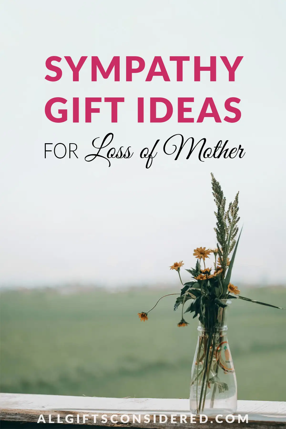 sympathy gift ideas for loss of mother - feature image