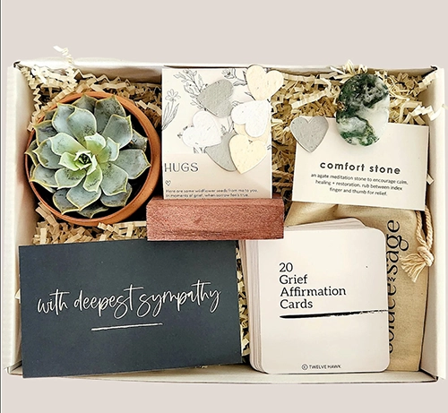 Thinking of You Gift Box - sympathy gifts for loss of father