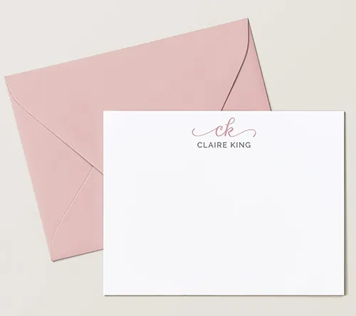Envelopes with Personalized Stationary