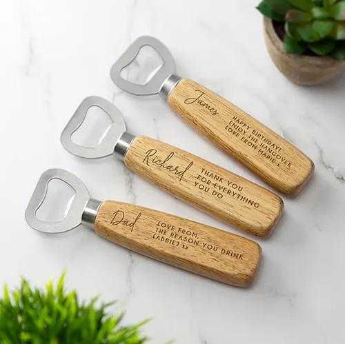engraved pocket bottle openers