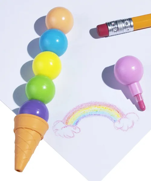 gift ideas that start with e - erasable crayons