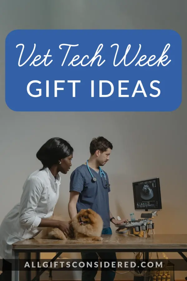 vet tech week gift ideas - pin it image