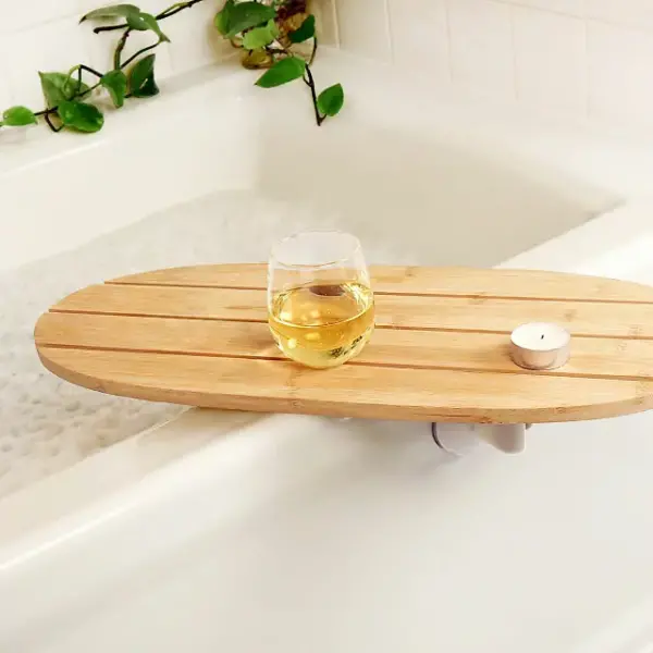 Gifts for Adult children - Bamboo bath tray