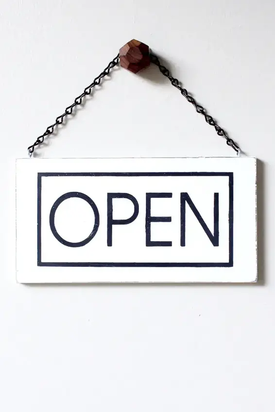 Office Warming Gifts - Open Sign