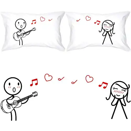 Love Me Tender Couples Pillowcases