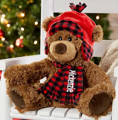 Personalized Winter Teddy Bears