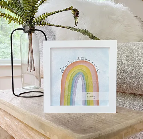 Over the Rainbow Remembrance Painting