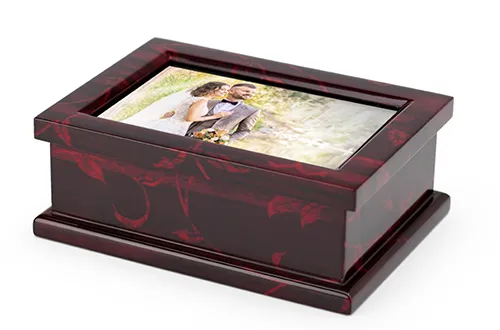 Custom Music Box with Photo Frame