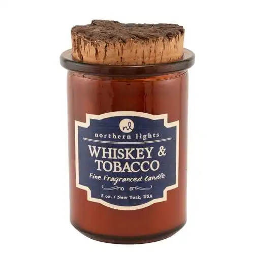 Whiskey and Tobacco Candle