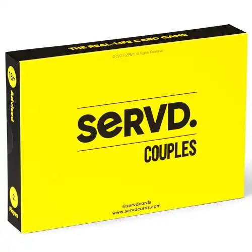 SERVD - Couples - The Hilarious Real-Life Couples Card Game