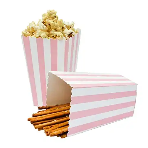 Mini Paper Popcorn Boxes