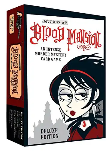 Murder at Blood Mansion Deluxe Card Game