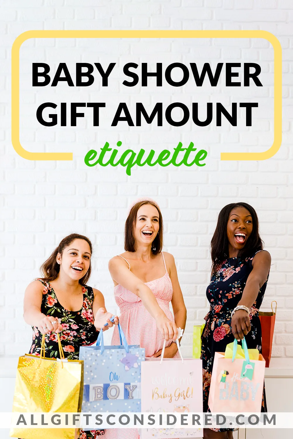 baby shower gift amount etiquette - feature image