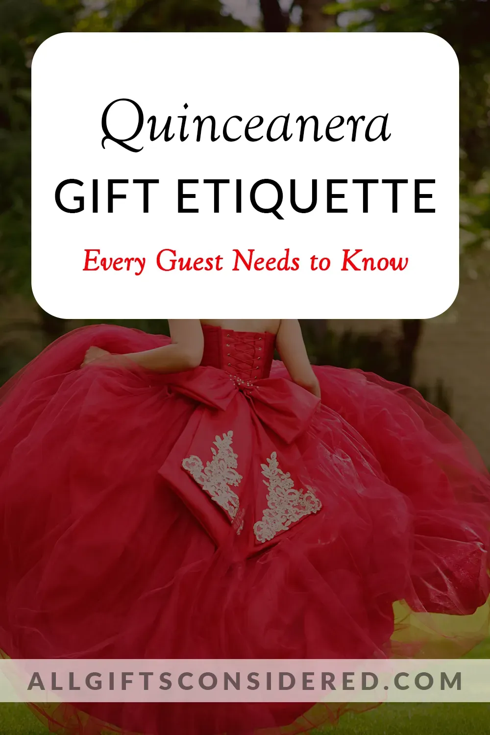 Quinceanera gift etiquette - feature image