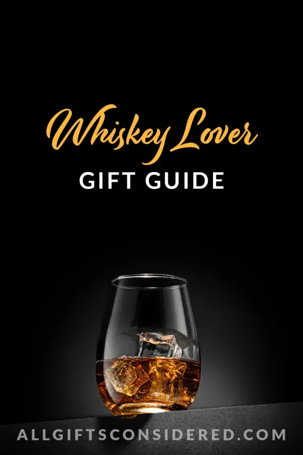 whiskey gift ideas - pin it image
