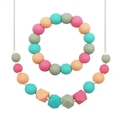 Chunky Baby Teething Necklace