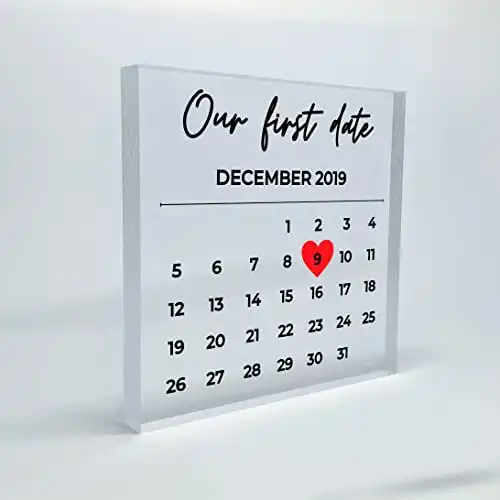 Personalized Anniversary Calendar
