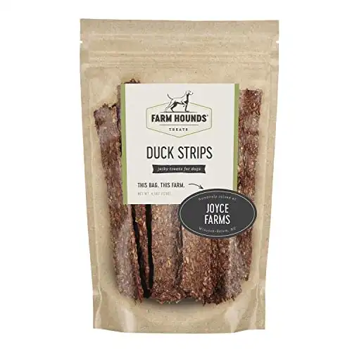 Farm Hounds Duck Strips for Dogs, Natural & Healthy Dog Jerky