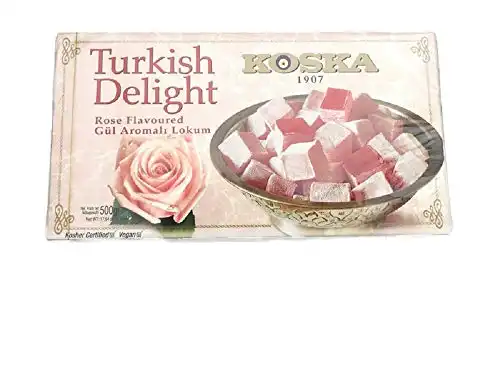 Rose Flavored Turkish Delights