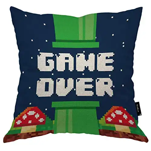 Game Over Pillow Case