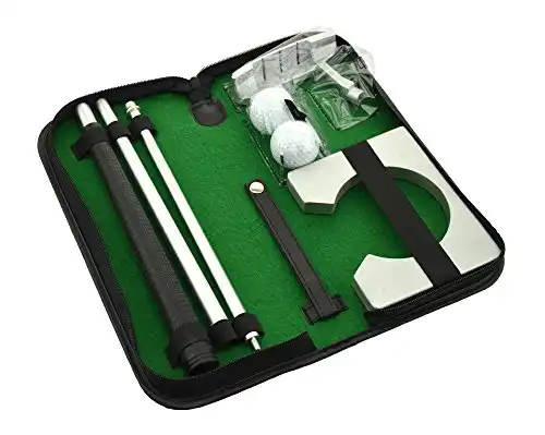 Executive Portable Golf Putter Set
