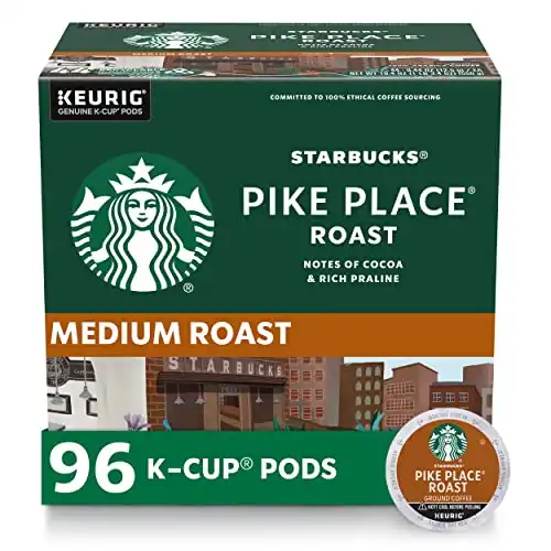 Starbucks Pike Place Roast K-Cup Pods
