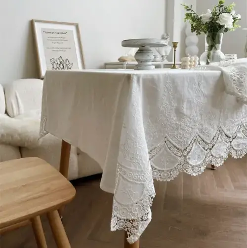 French Lace Tablecloth