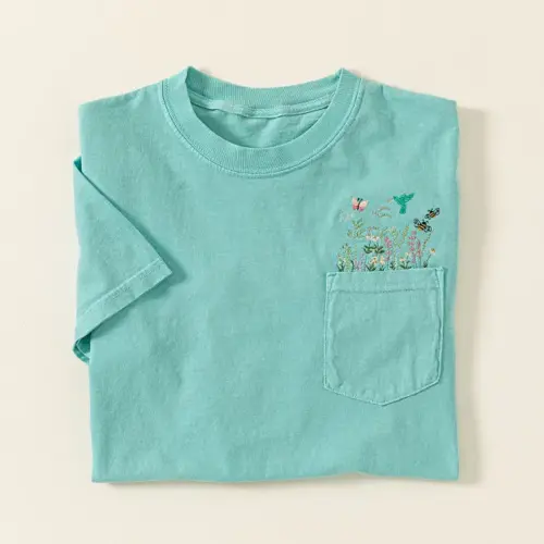 Bloom Embroidered T-Shirt