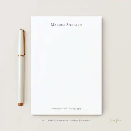 From the Office of: Letterhead