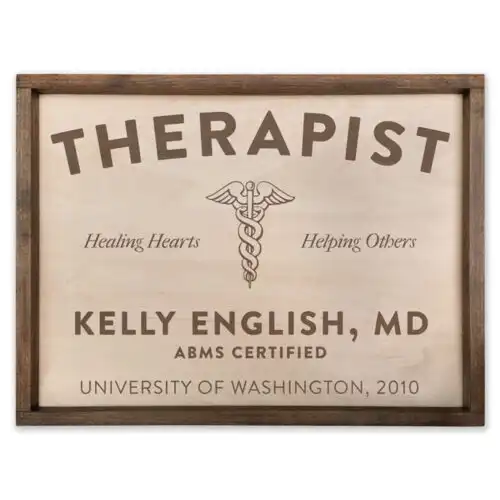 Pacific Crest Series - Office Plaques