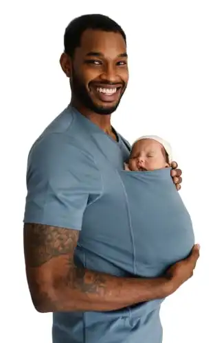 Lalabu The Original Dad Baby Carrier Shirt That Looks Like a Tee