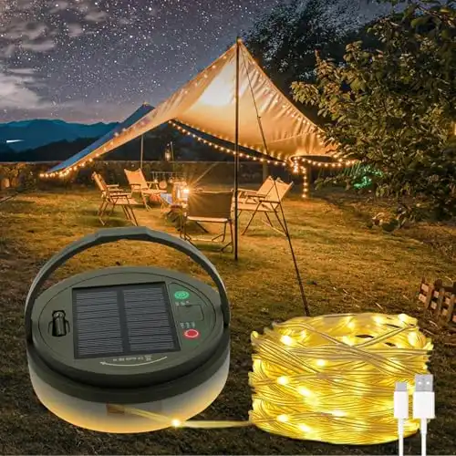 Solar Powered String Lights
