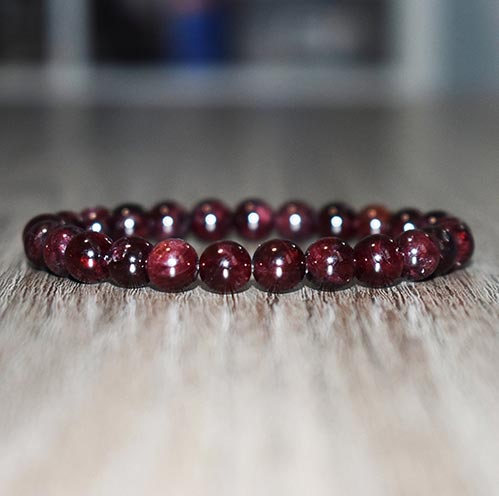 Garnet bracelets