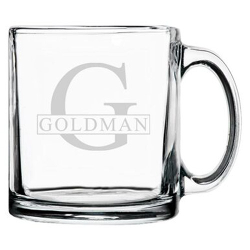 Glass Engraved Mugs for Her