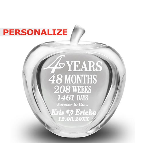 4th Anniversary Marriage Apple