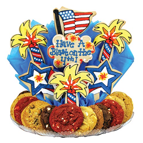 4th of July Themed Cookies
