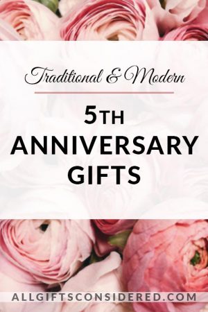 5th Anniversary Gifts: Best Ideas (Traditional & Modern) » All Gifts ...