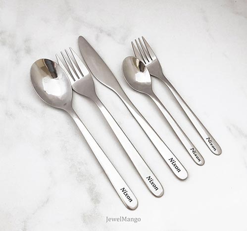 Personalized Silverware