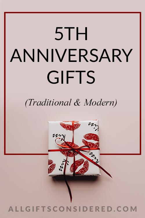 5th Anniversary Gifts: Best Ideas (Traditional & Modern) » All Gifts ...