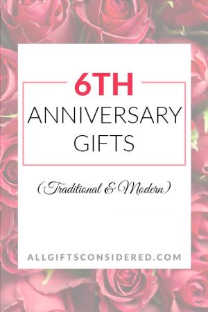 6th Wedding Anniversary Gifts: Best Gift Ideas for Year Six » All Gifts ...