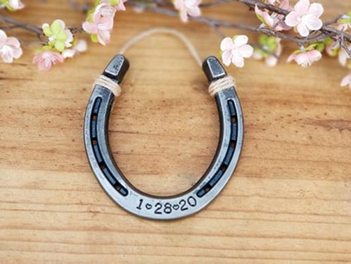 Iron Stamped Horseshoe