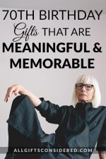 Meaningful Gifts Ideas for Their 70th Birthday