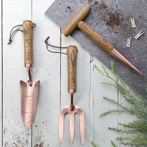 Copper Gardening Tools