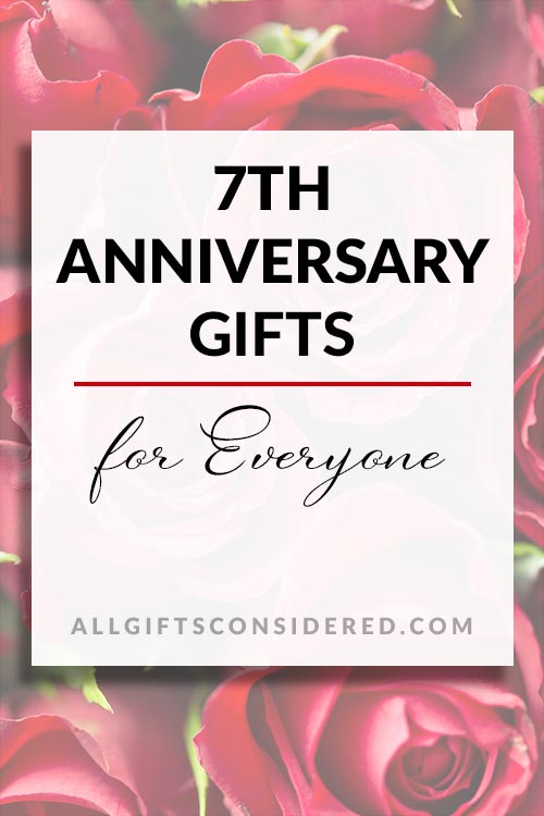 7th anniversary gifts pinit