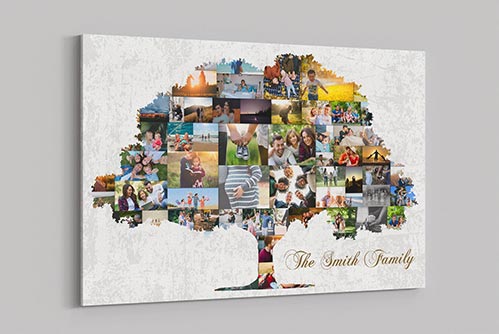 Personalized Family Tree Canvas