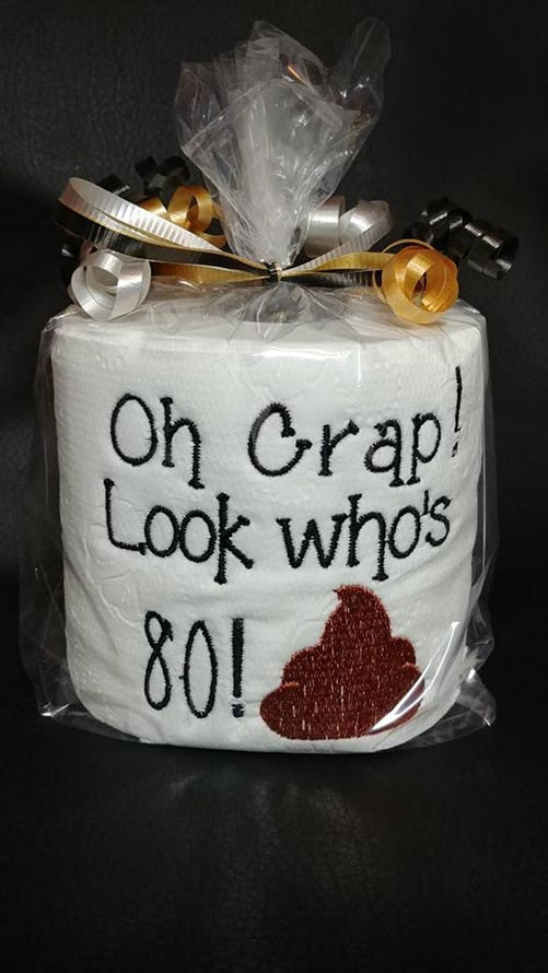 Toilet Paper Birthday Gag Gift