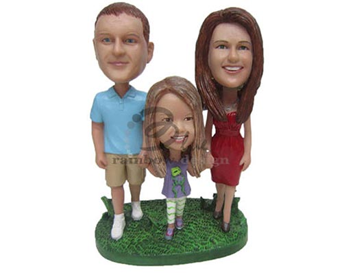 9 year old gift ideas - Family Bobbleheads for 9 Year Old Gifts