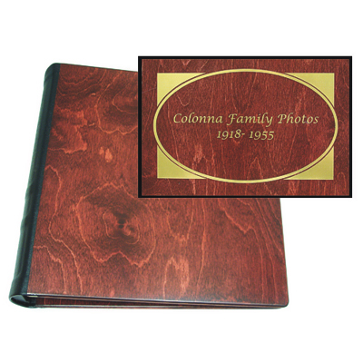 Wooden Personalized Album